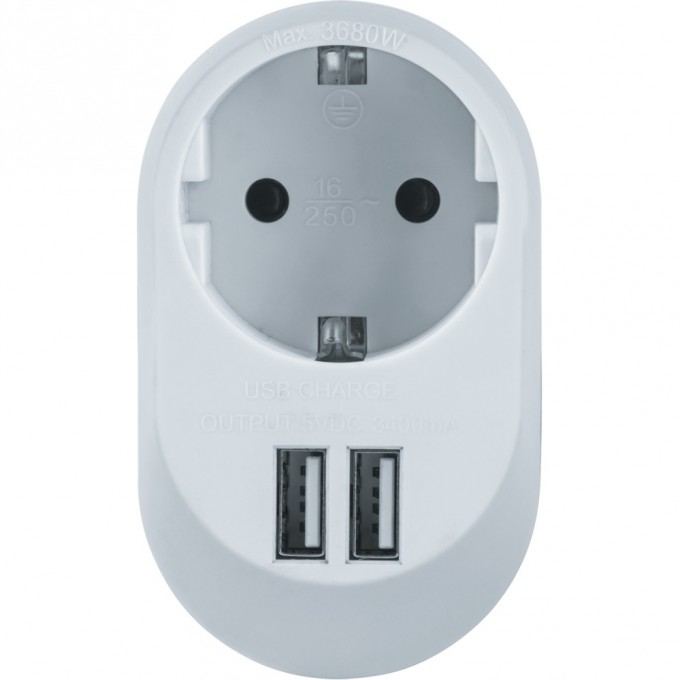 Разветвитель и переходник NAVIGATOR серии NAD-USB01-1E-C-WH